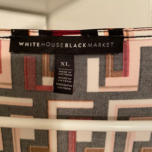 White House Black Market Jersey Tunic - Picture 3 of 3